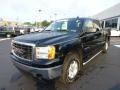 2008 Onyx Black GMC Sierra 1500 SLE Crew Cab 4x4  photo #7