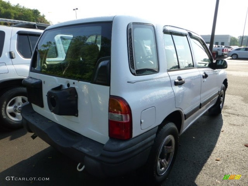 2000 Tracker 4WD Hard Top - White / Medium Gray photo #2