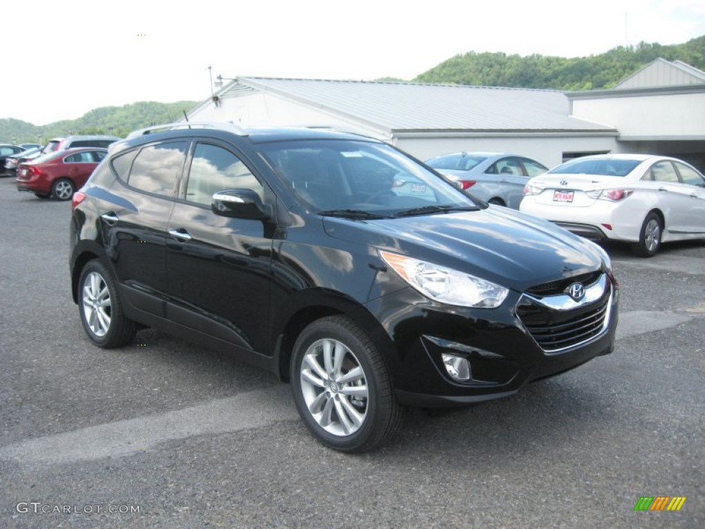 Ash Black 2012 Hyundai Tucson Limited AWD Exterior Photo #68580515