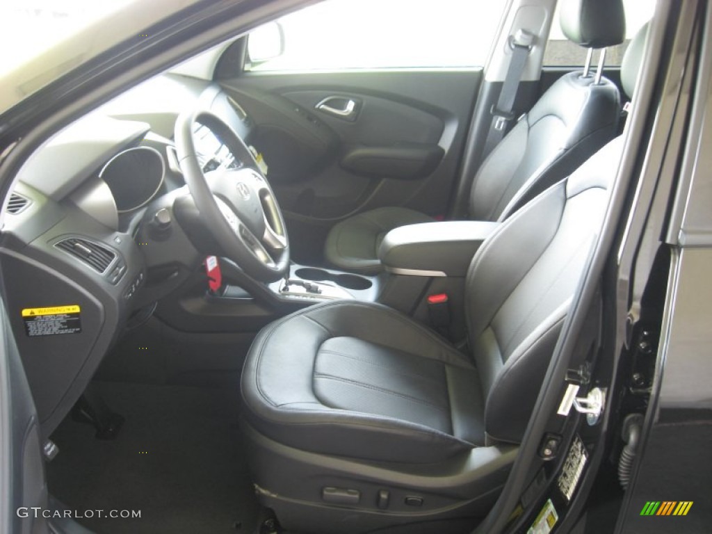2012 Hyundai Tucson Limited AWD Front Seat Photo #68580590
