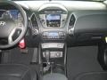 Black 2012 Hyundai Tucson Limited AWD Dashboard