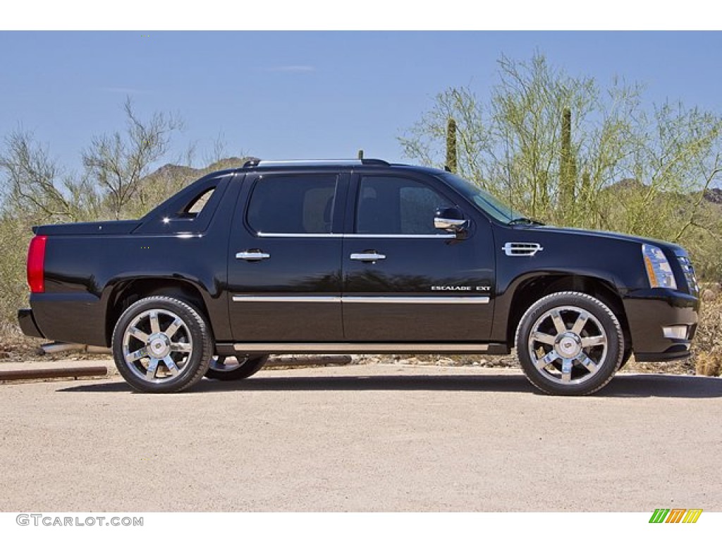 Black Raven 2011 Cadillac Escalade EXT Premium AWD Exterior Photo #68580782