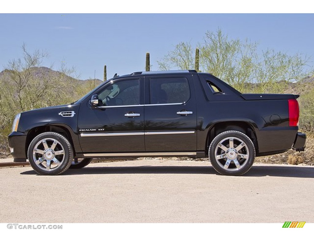 Black Raven 2011 Cadillac Escalade EXT Premium AWD Exterior Photo #68580848