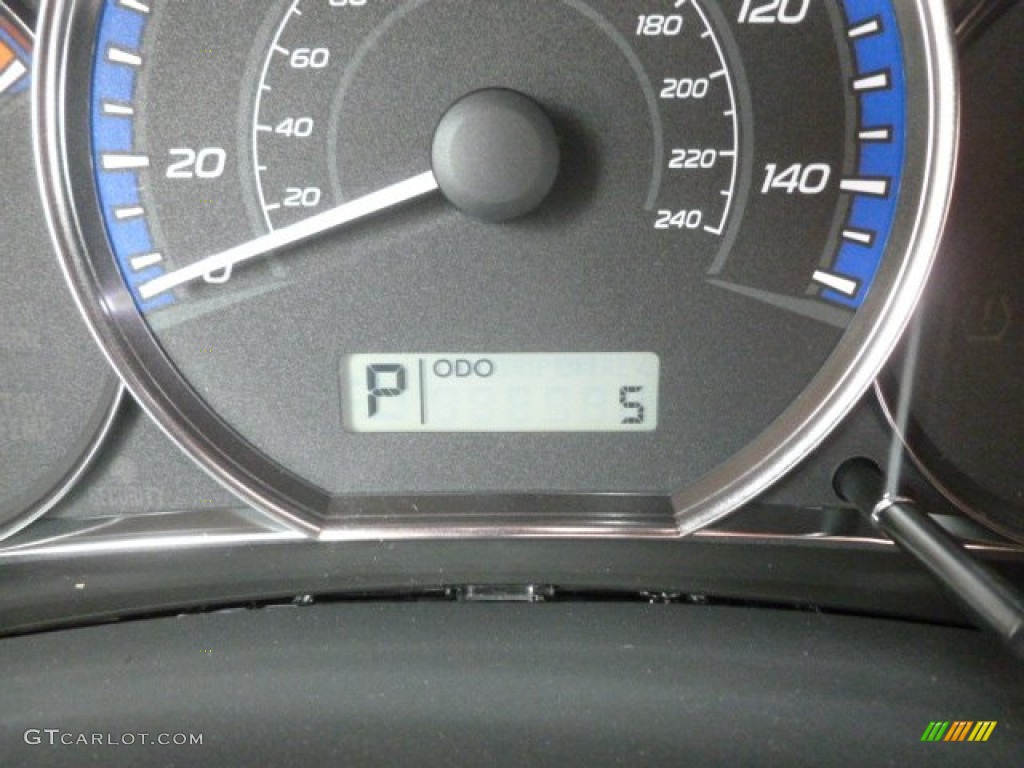 2012 Forester 2.5 X Limited - Ice Silver Metallic / Black photo #20