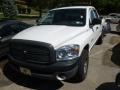 2008 Bright White Dodge Ram 1500 ST Quad Cab  photo #2