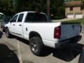 2008 Bright White Dodge Ram 1500 ST Quad Cab  photo #3