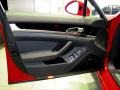 Marsala Red w/Alcantara 2013 Porsche Panamera GTS Door Panel