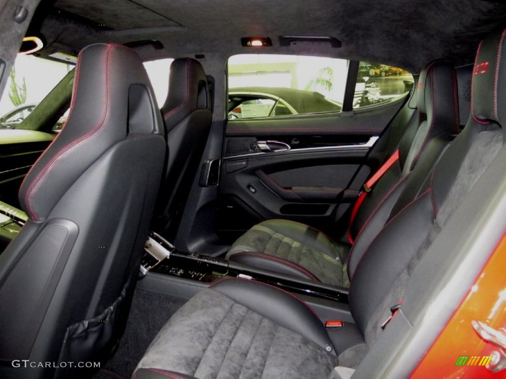 Marsala Red W Alcantara Interior 2013 Porsche Panamera Gts