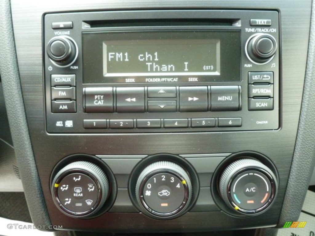 2012 Subaru Impreza 2.0i Premium 4 Door Audio System Photo #68581562