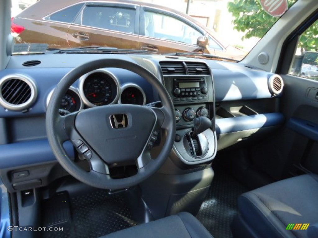 2006 Honda Element EX-P AWD Gray/Blue Dashboard Photo #68581634