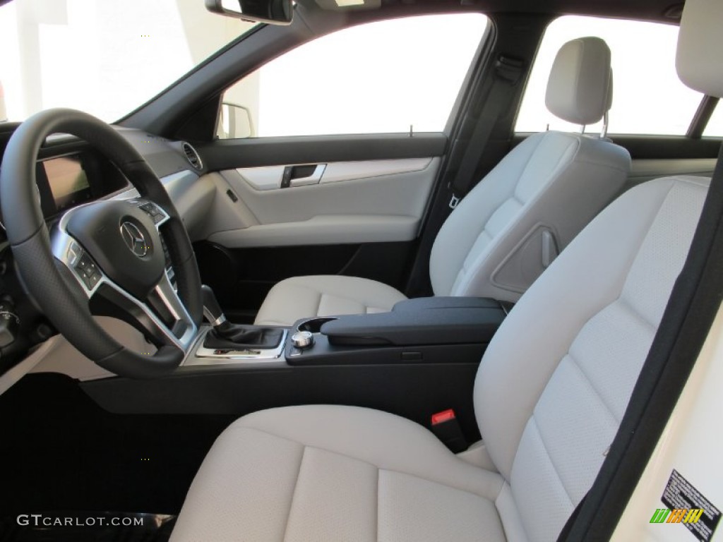 Ash Interior 2012 Mercedes-Benz C 250 Sport Photo #68581655