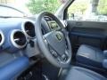 2006 Honda Element Gray/Blue Interior Steering Wheel Photo