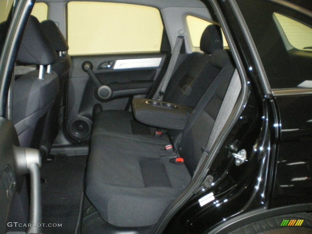 2010 CR-V LX AWD - Crystal Black Pearl / Black photo #7