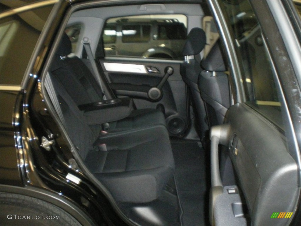 2010 CR-V LX AWD - Crystal Black Pearl / Black photo #8