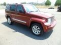 2008 Inferno Red Crystal Pearl Jeep Liberty Limited 4x4  photo #7