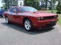 2009 Inferno Red Crystal Pearl Coat Dodge Challenger SE  photo #7