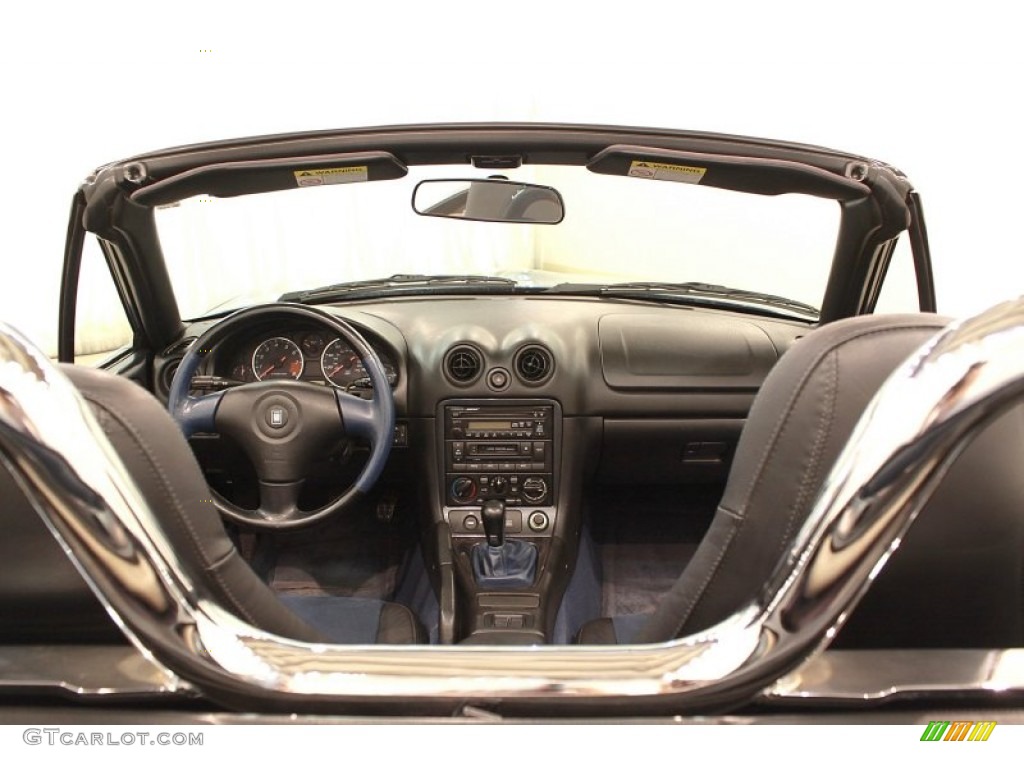 1999 MX-5 Miata 10th Anniversary Edition Roadster - Sapphire Blue Mica / Two Tone Black/Blue photo #14