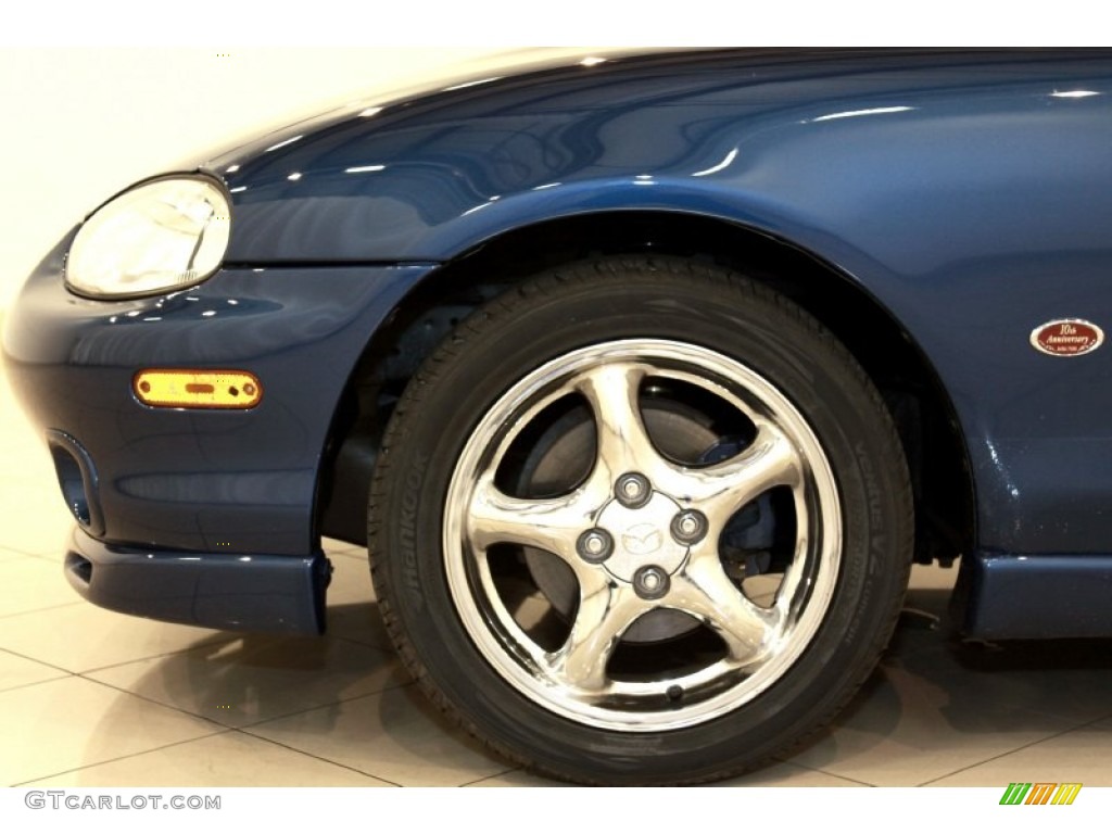 1999 MX-5 Miata 10th Anniversary Edition Roadster - Sapphire Blue Mica / Two Tone Black/Blue photo #17
