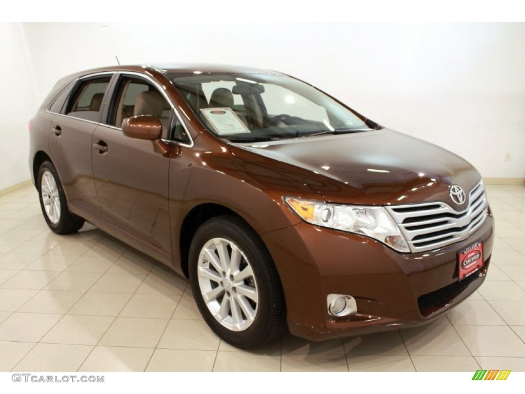 2009 Venza AWD - Sunset Bronze Mica / Ivory photo #1