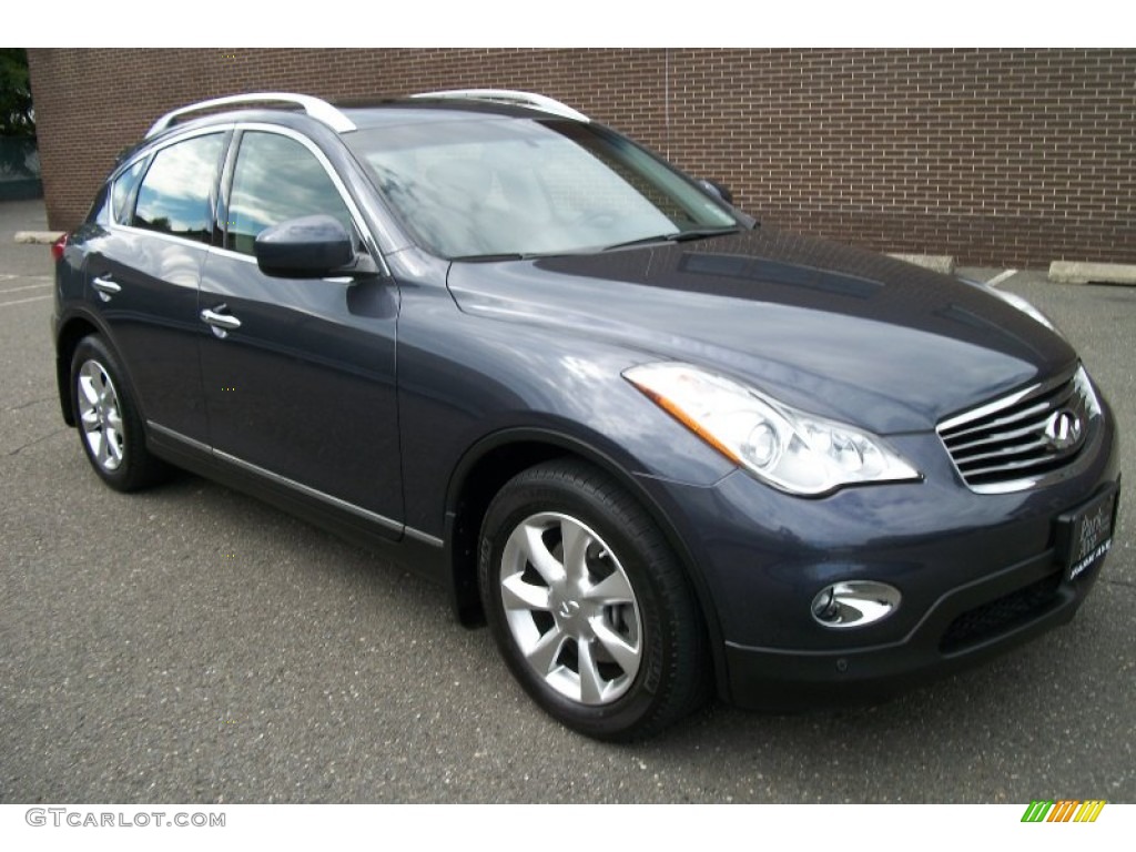Blue Slate 2008 Infiniti EX 35 Journey AWD Exterior Photo #68585456