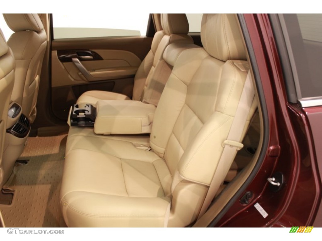 2010 Acura MDX Technology Rear Seat Photo #68586035