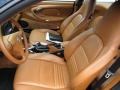 2000 Porsche 911 Natural Brown Interior Front Seat Photo