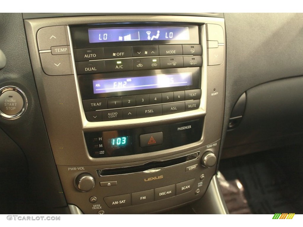 2009 Lexus IS 250 AWD Controls Photo #68586212