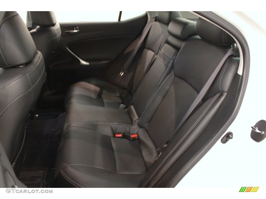 2009 Lexus IS 250 AWD Rear Seat Photos