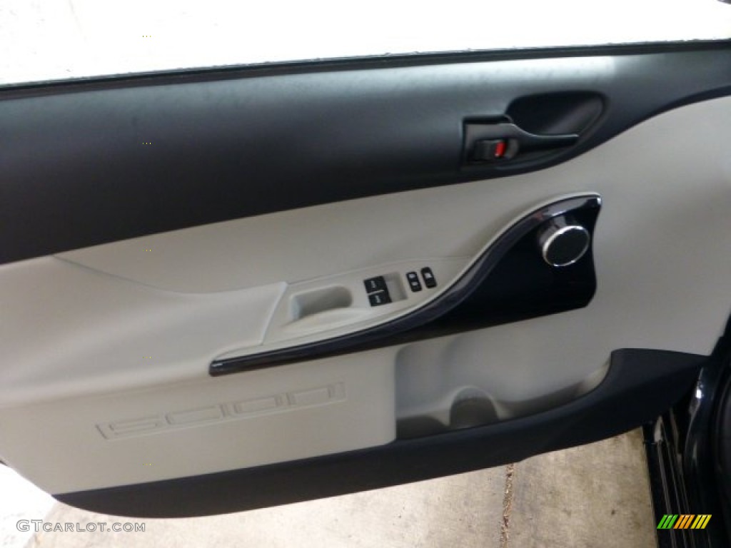 2012 Scion iQ Standard iQ Model Dark Gray Door Panel Photo #68586323