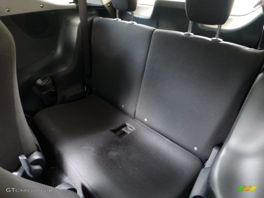 2012 Scion iQ Standard iQ Model Rear Seat Photo #68586329