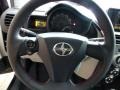 2012 Scion iQ Dark Gray Interior Steering Wheel Photo