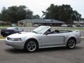 2003 Silver Metallic Ford Mustang GT Convertible  photo #3