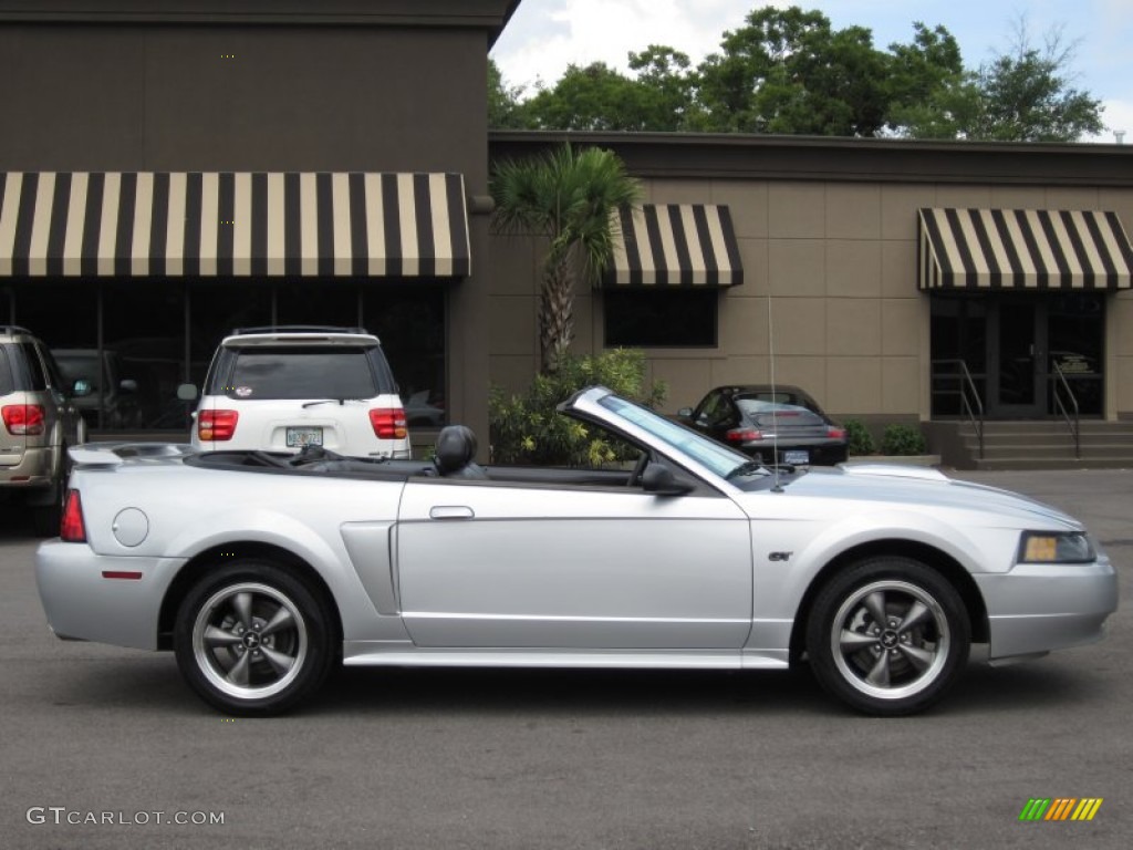 Silver Metallic 2003 Ford Mustang GT Convertible Exterior Photo #68586713