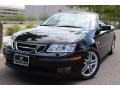 2007 Black Saab 9-3 2.0T Convertible  photo #9