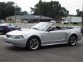 2003 Silver Metallic Ford Mustang GT Convertible  photo #23