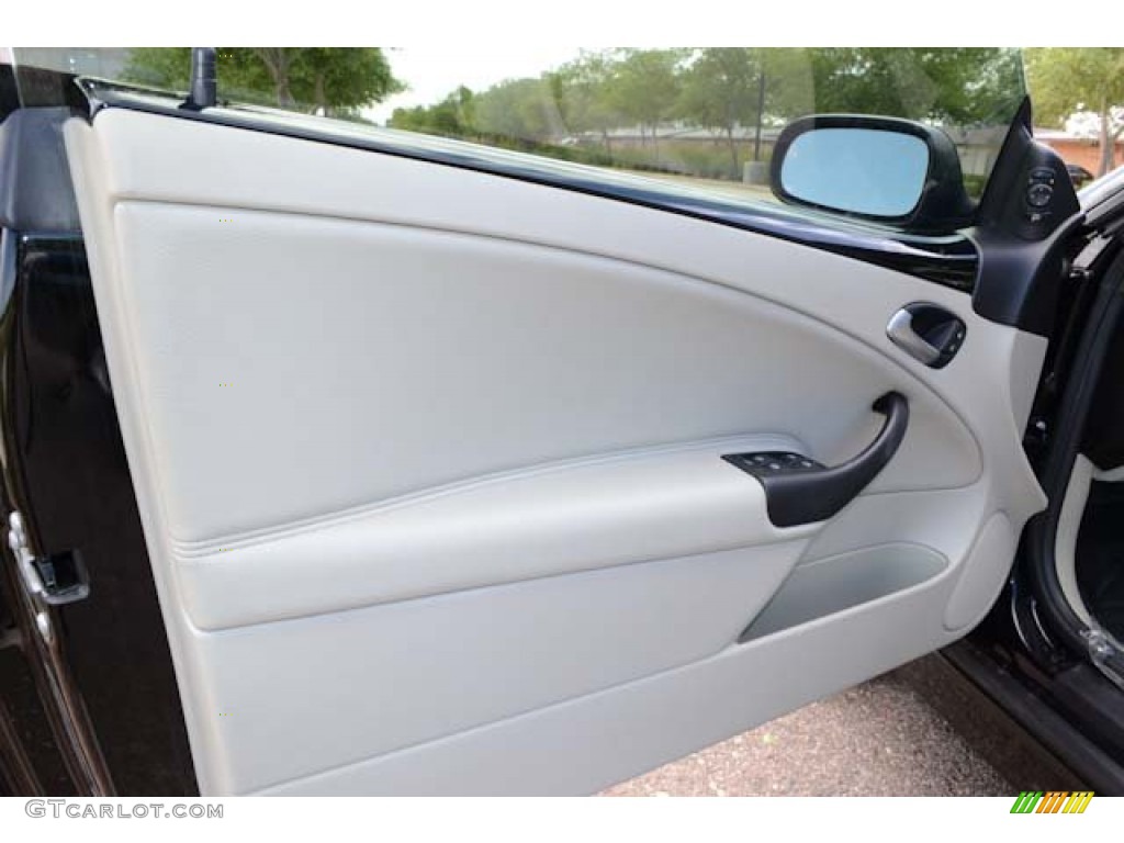 2007 Saab 9-3 2.0T Convertible Gray Door Panel Photo #68586884