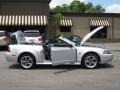 2003 Silver Metallic Ford Mustang GT Convertible  photo #33