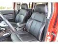 2010 Hummer H3 Ebony/Pewter Interior Front Seat Photo