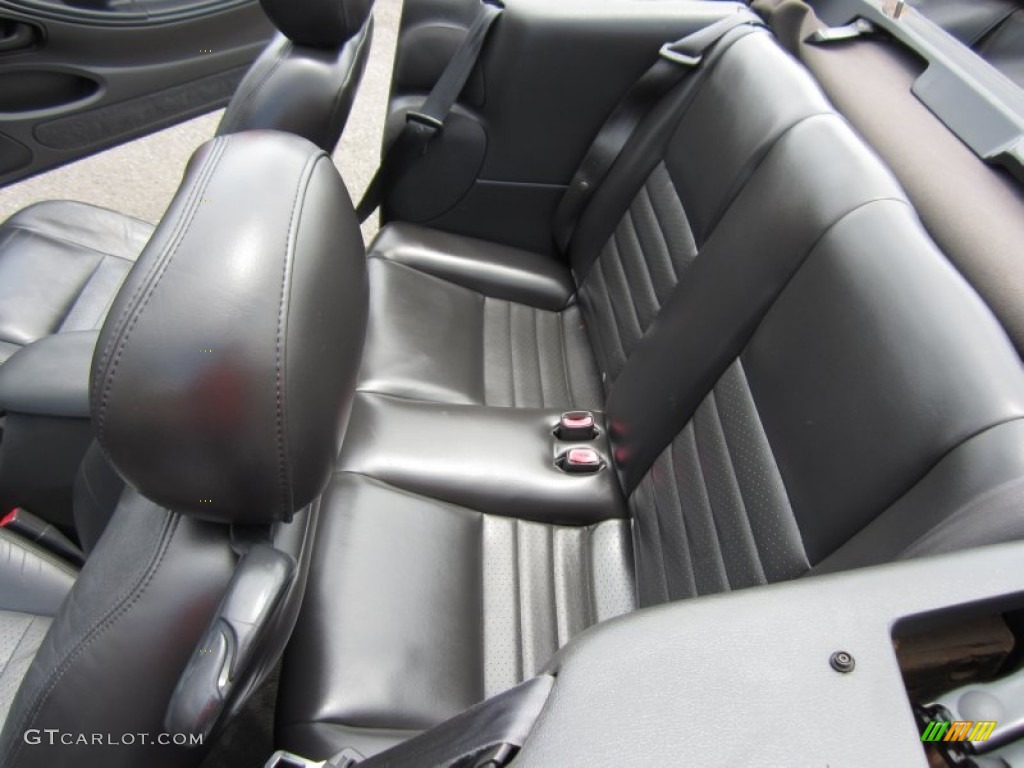 Dark Charcoal Interior 2003 Ford Mustang GT Convertible Photo #68587019