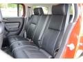 2010 Hummer H3 Ebony/Pewter Interior Rear Seat Photo