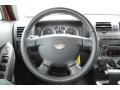 2010 Hummer H3 Ebony/Pewter Interior Steering Wheel Photo