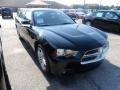 2012 Pitch Black Dodge Charger SXT Plus AWD  photo #3