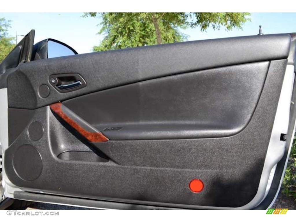 2007 Pontiac G6 GT Convertible Ebony Door Panel Photo #68587463