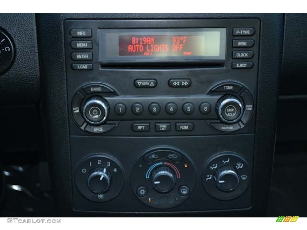 2007 Pontiac G6 GT Convertible Controls Photo #68587481
