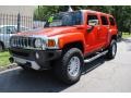 Solar Flare Metallic 2008 Hummer H3 Standard H3 Model Exterior