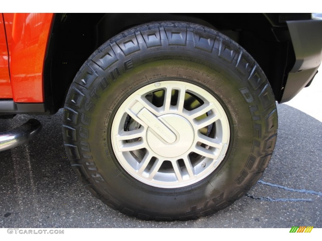 2008 Hummer H3 Standard H3 Model Wheel Photo #68588114