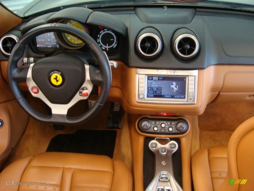 2010 Ferrari California Standard California Model Cuoio Dashboard Photo #68589119