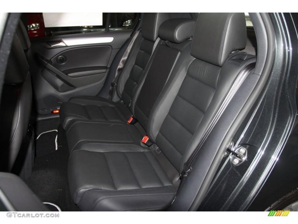 Titan Black Interior 2013 Volkswagen Golf R 4 Door 4Motion Photo #68589128