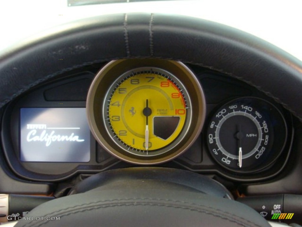 2010 Ferrari California Standard California Model Gauges Photo #68589131