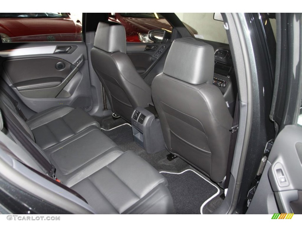 Titan Black Interior 2013 Volkswagen Golf R 4 Door 4Motion Photo #68589197
